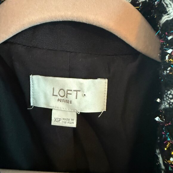 Loft Shimmer Tweed Cropped Jacket - Picture 8 of 10